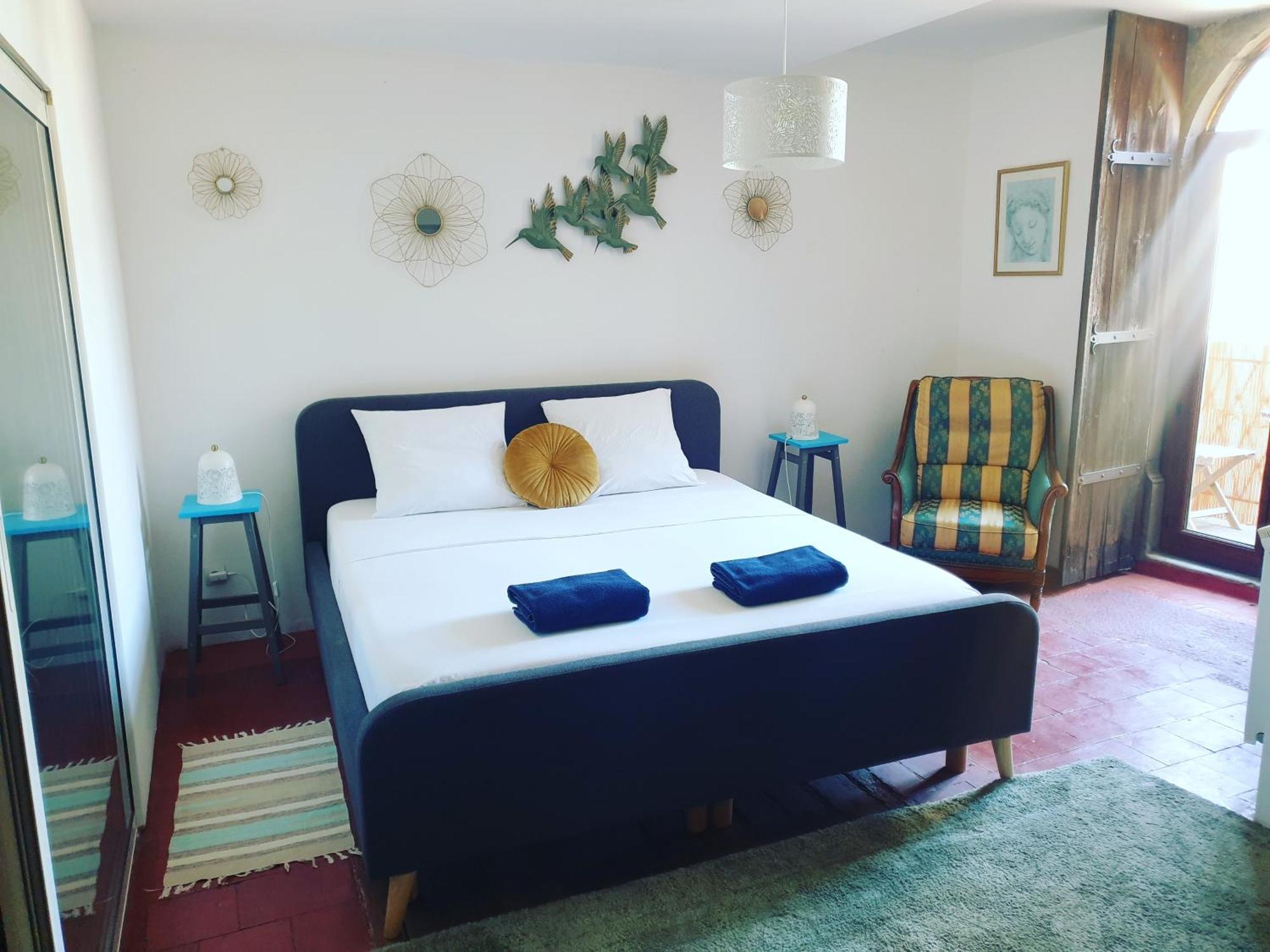 Bed and Breakfast Les 2 Droles D'Oiseaux Luc-sur-Orbieu Zimmer foto